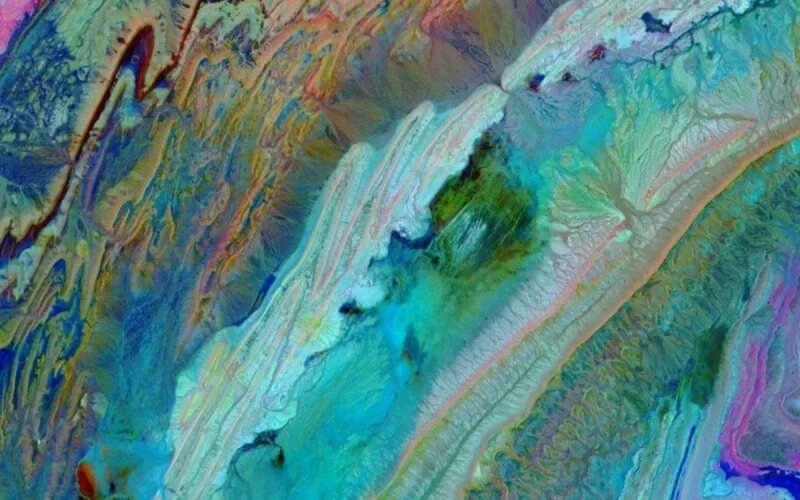 La Nasa publie une nouvelle image colorée des montagnes de l'Anti-Atlas