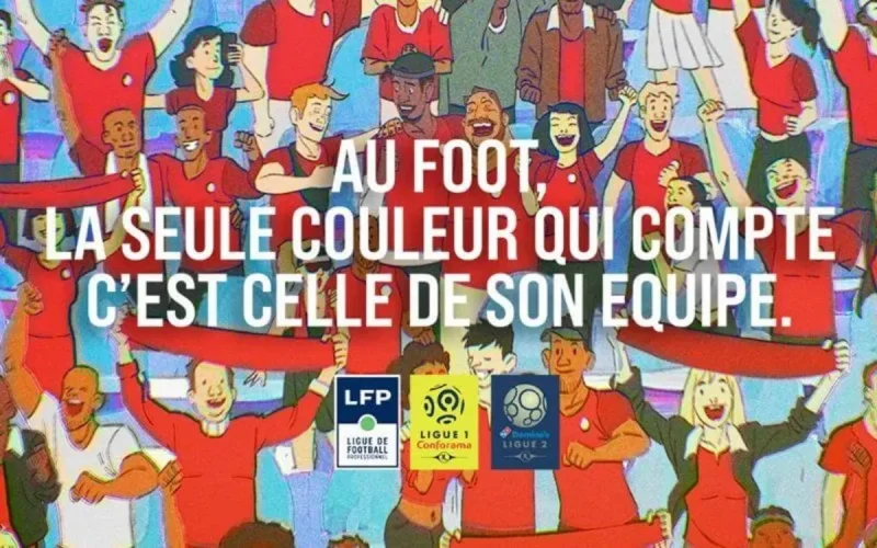 Un clip contre le racisme dans le football dévoilé par la LFP (vidéo)