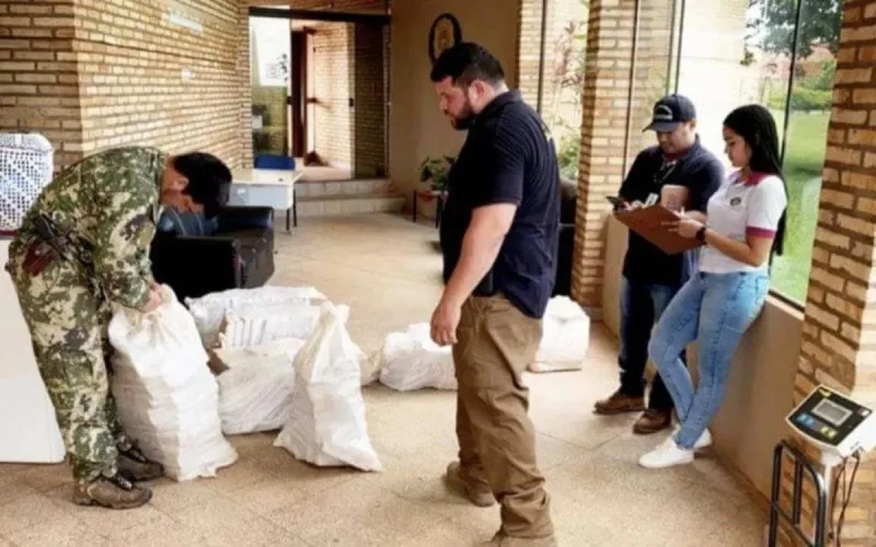 Plus de 400 kilos du "haschich marocain" saisis au Paraguay