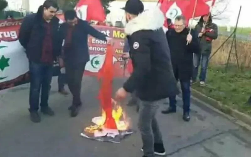 Les Marocains condamnent l'acte des séparatistes du Rif à Betz