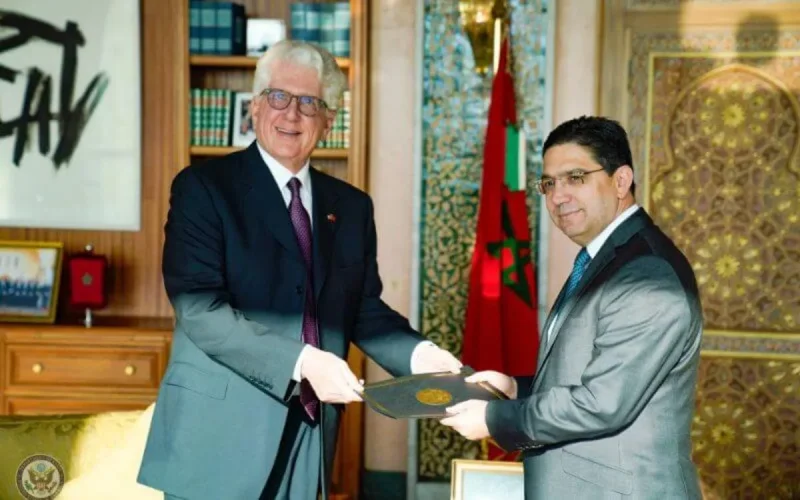 L'ambassadeur américain au Maroc, David Fischer, a présenté ses lettres de créances