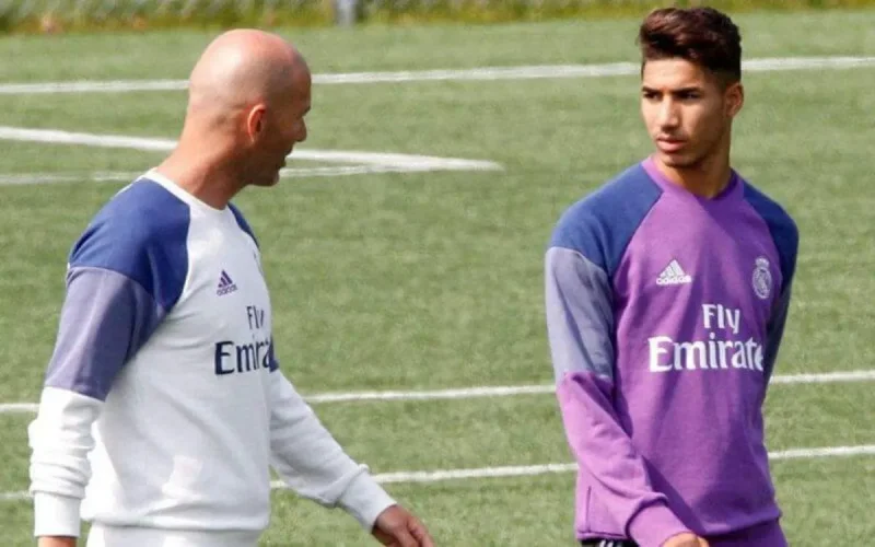 Le grand hommage d'Achraf Hakimi à Zinedine Zidane