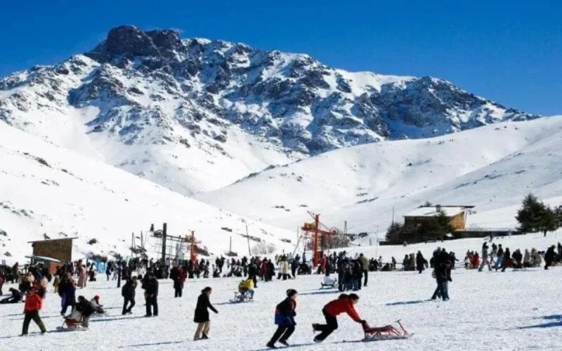 Ifrane prise d'assaut par les touristes