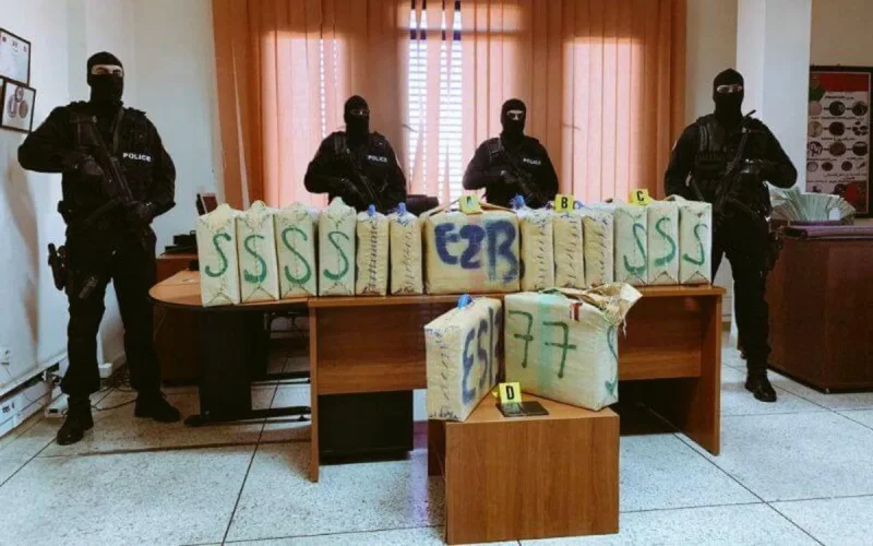 Grosse prise de drogue à Marrakech 