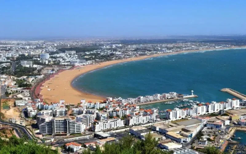 Une usine de dessalement d'eau de mer à Agadir 