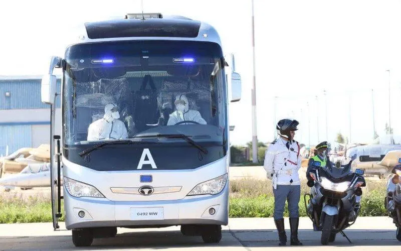 Coranovirus : fin de quarantaine pour les Marocains rapatriés de Chine