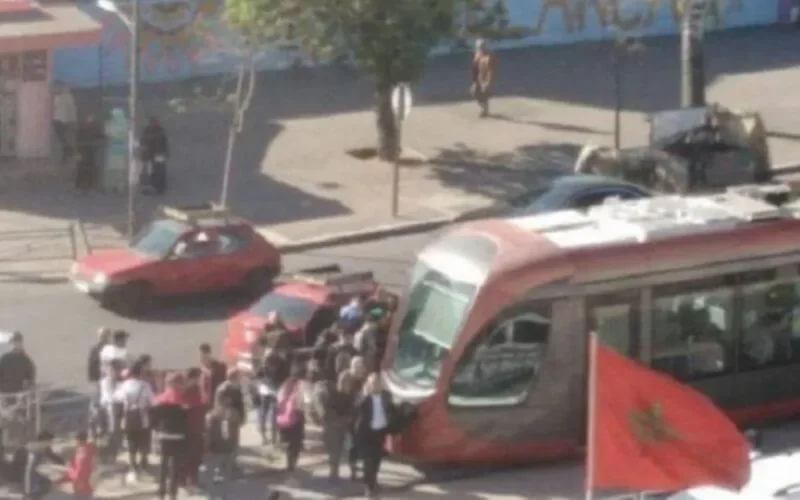 Casablanca : un accident de tramway fait un mort à Hay Mohammadi