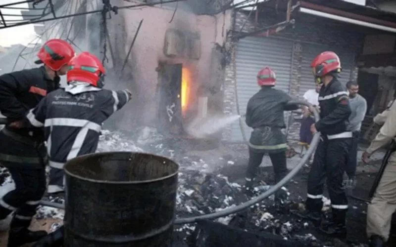 Casablanca : une partie du marché de Hay Massira ravagée par un incendie