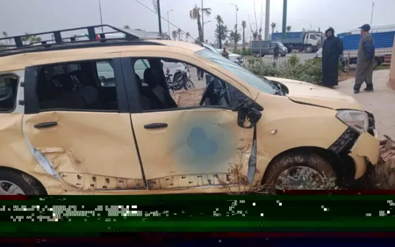 Marrakech : un grand taxi dérape et fait un mort et trois blessés