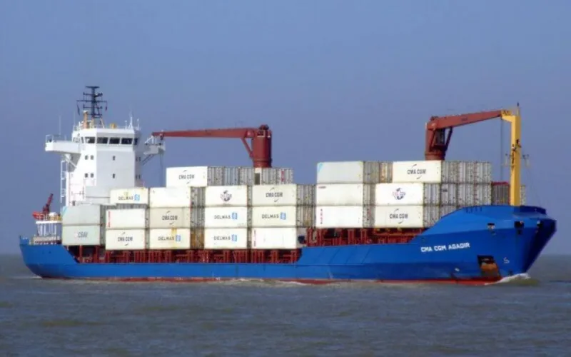 Une nouvelle ligne maritime relie le port d'Agadir à la France