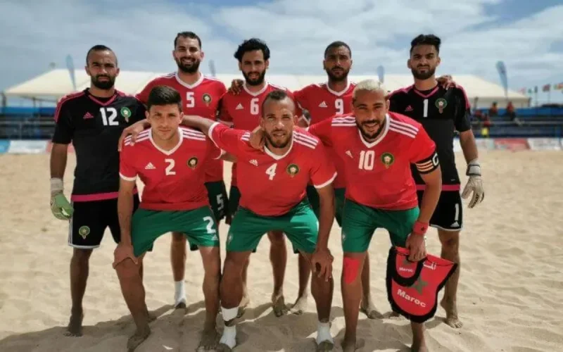 Beach soccer : les Lions de l'Atlas dans le top 20 mondial