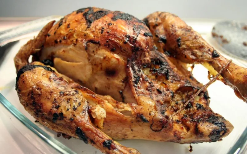 Poulet m'hammer choua kder