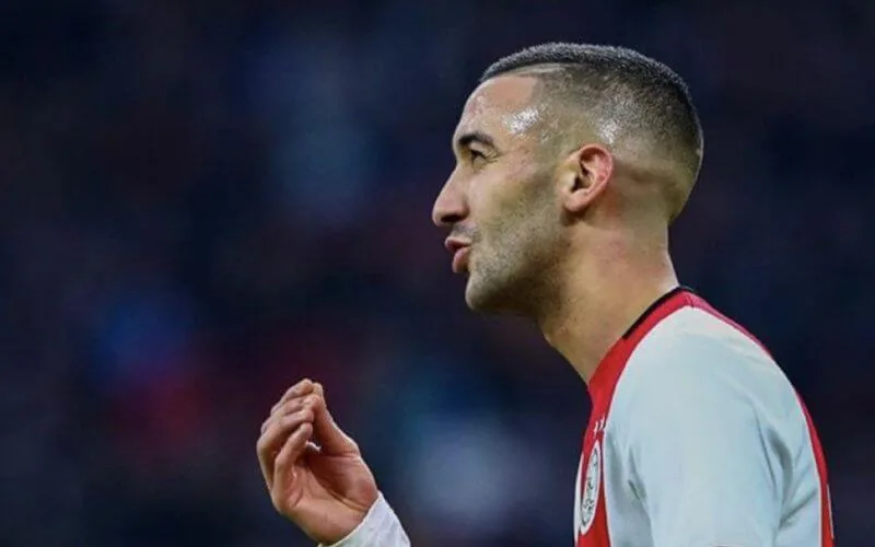 Hakim Ziyech n'est pas content