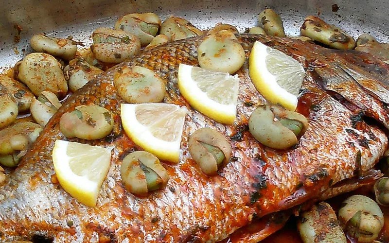 Poisson aux fèves