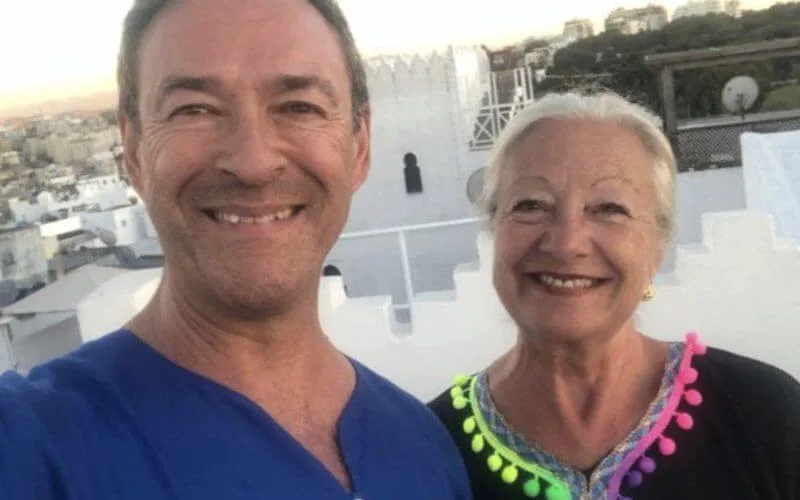 Un couple d'Anglais "heureux" de leur confinement au Maroc