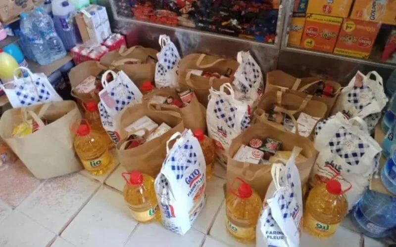 Rabat : des paniers alimentaires aux familles fragilisées par le covid-19