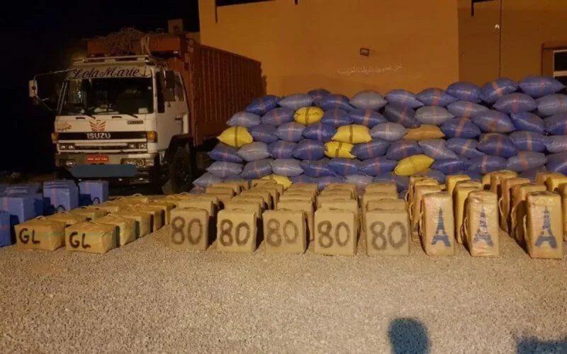 Guelmim : 3 tonnes de drogue saisies à bord d'un camion