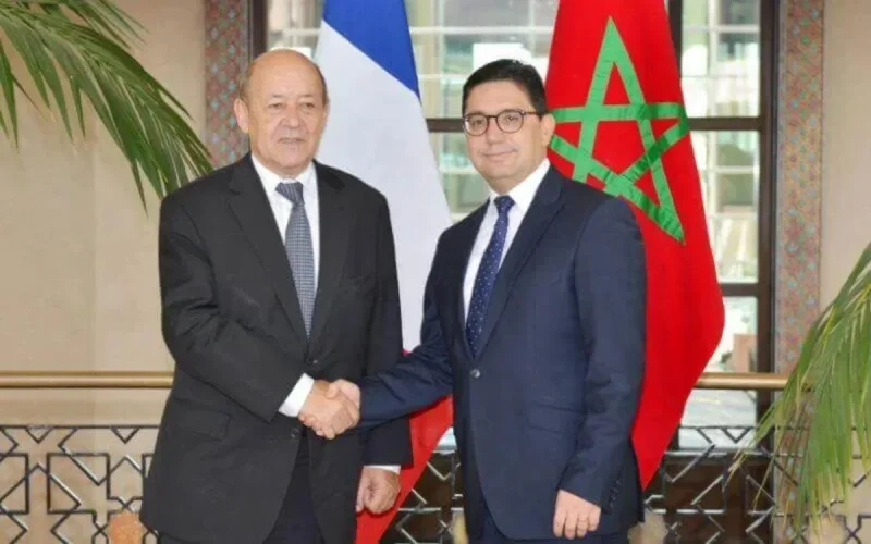 Jean-Yves Le Drian fait l'éloge du Maroc
