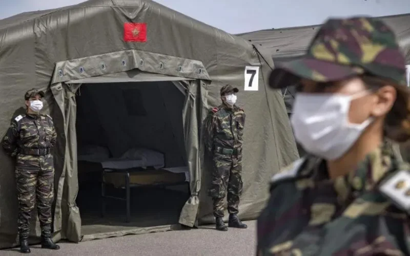 Maroc : un hôpital de campagne à Kénitra après de nouveaux foyers épidémiques