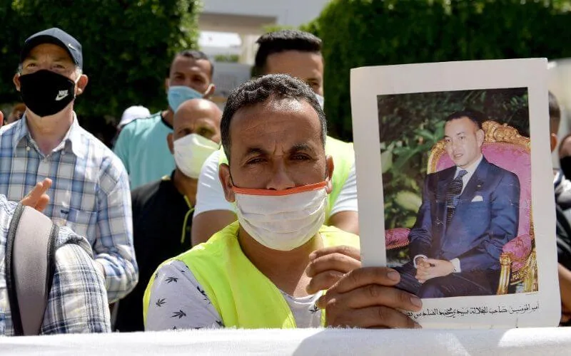 Les MRE d'Italie manifestent à Rabat et appellent le roi Mohammed VI au secours 