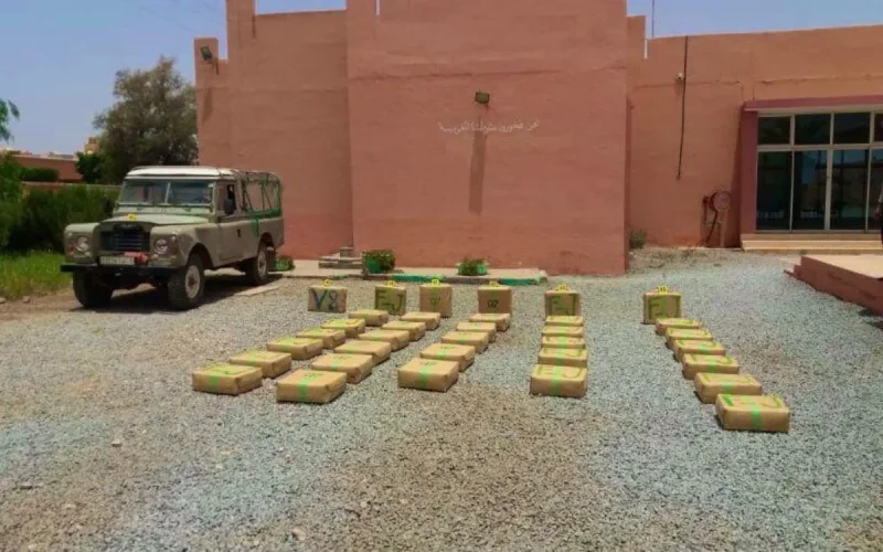 Un 4x4 chargé de drogue intercepté par la police