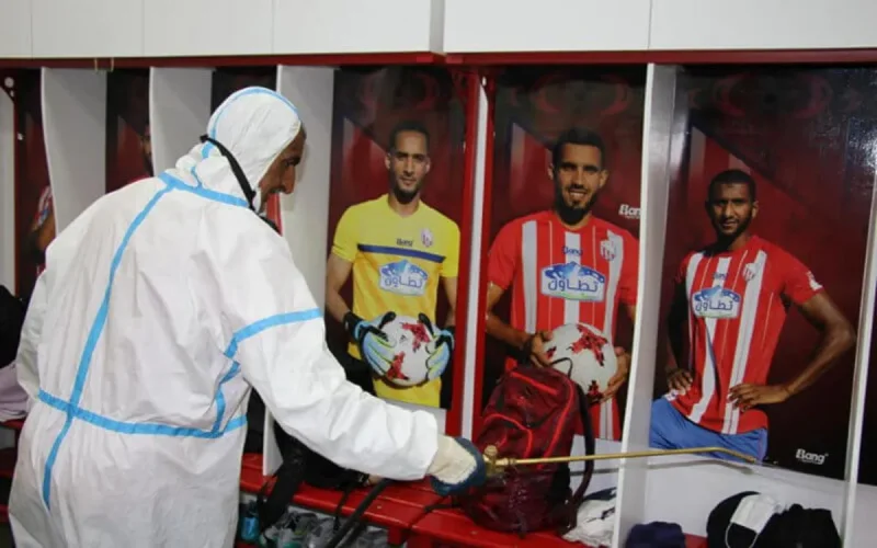 Maroc : des joueurs professionnels positifs au coronavirus