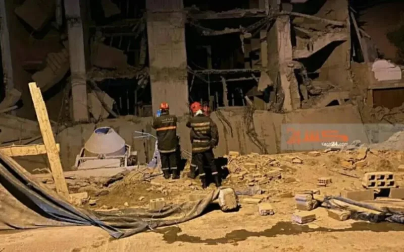 Effondrement d'un chantier à Marrakech, un mort