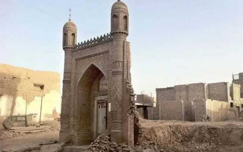 La Chine a détruit des milliers de mosquées dans le Xinjiang