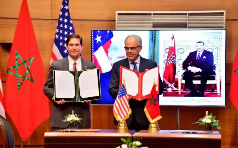 Accord militaire entre le Maroc et les Etats-Unis