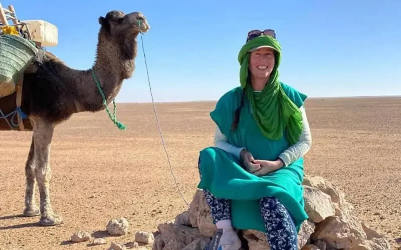 Alice Morrison clôture son long périple à travers le Maroc