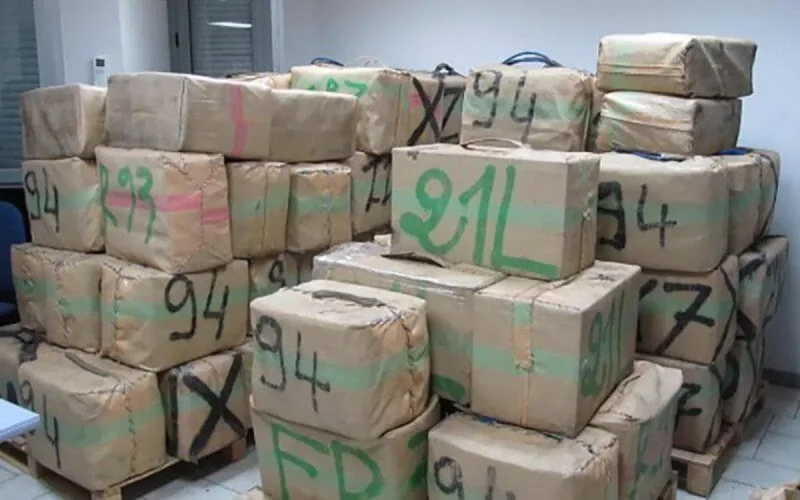 Grosse prise de cannabis marocain en France