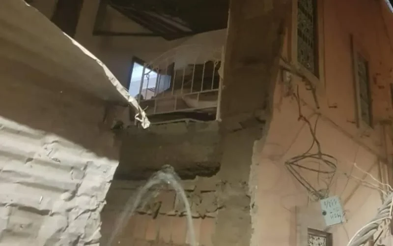 Effondrement d'un hôtel à Marrakech