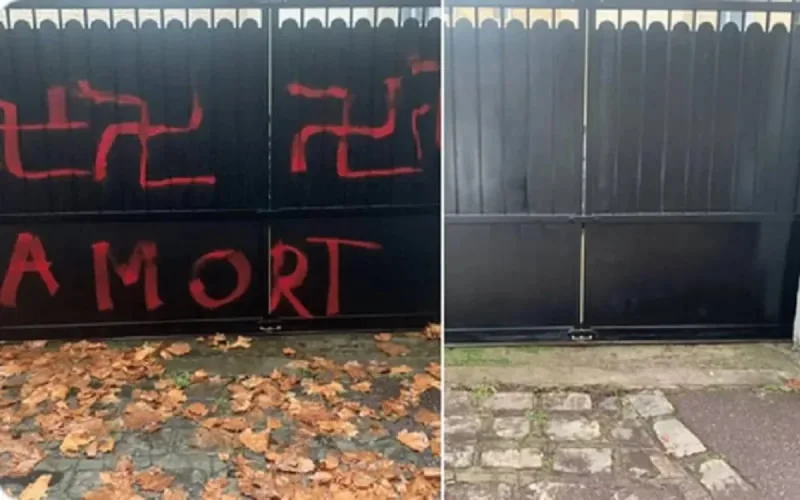 France : un maire victime de tags racistes