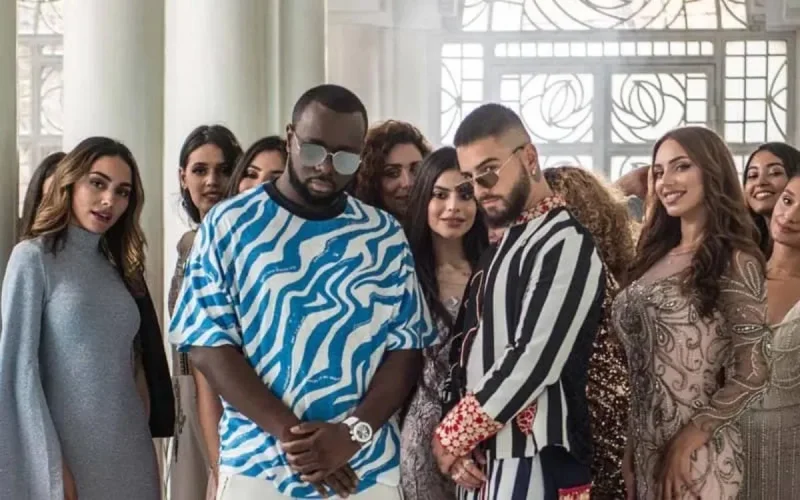 Gims met sa villa de Marrakech en location 