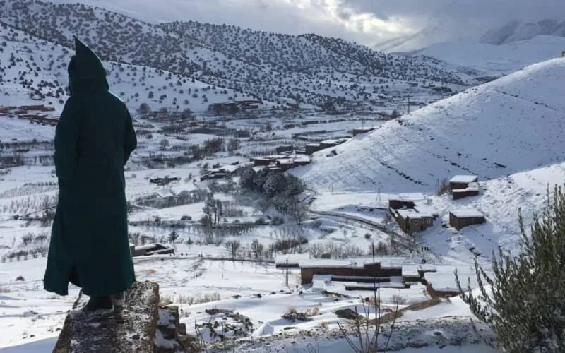 Maroc : un touriste français miraculé des neiges