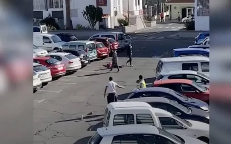 Îles Canaries : violents affrontements entre Marocains dans un parking (Vidéo)