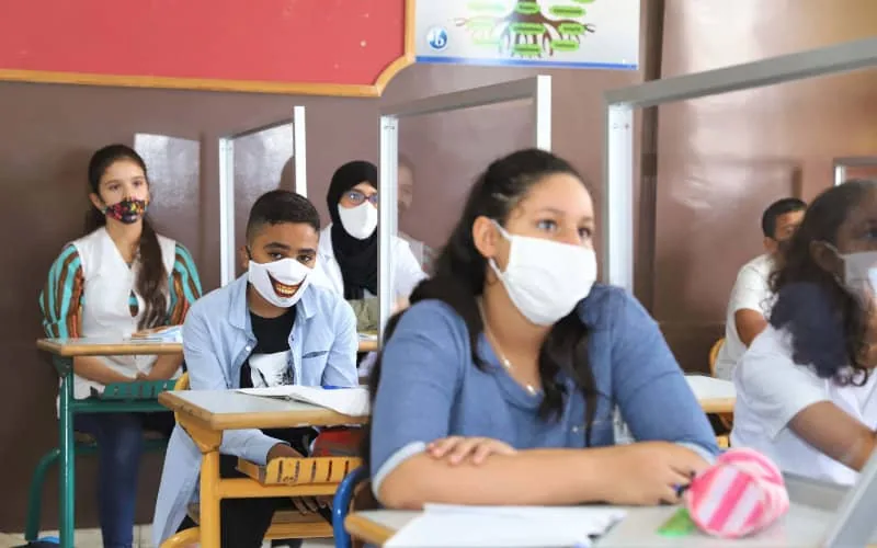 Maroc : très peu de cas de Coronavirus dans les écoles