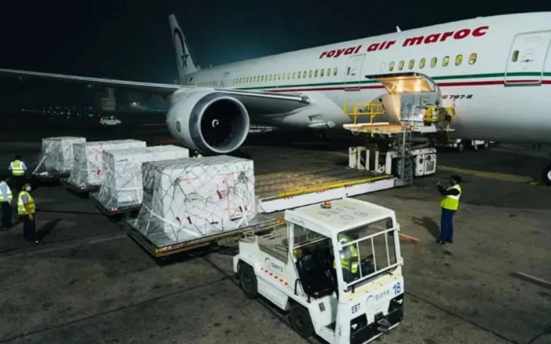 Les premières doses du vaccin d'AstraZeneca arrivées à Casablanca