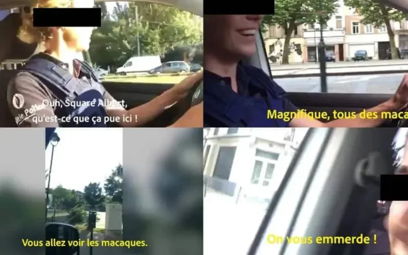 Anderlecht : l'une des policières racistes sous protection