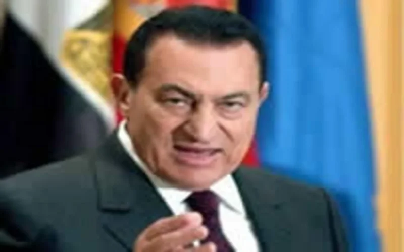 Le président Hosni Moubarak au Maroc