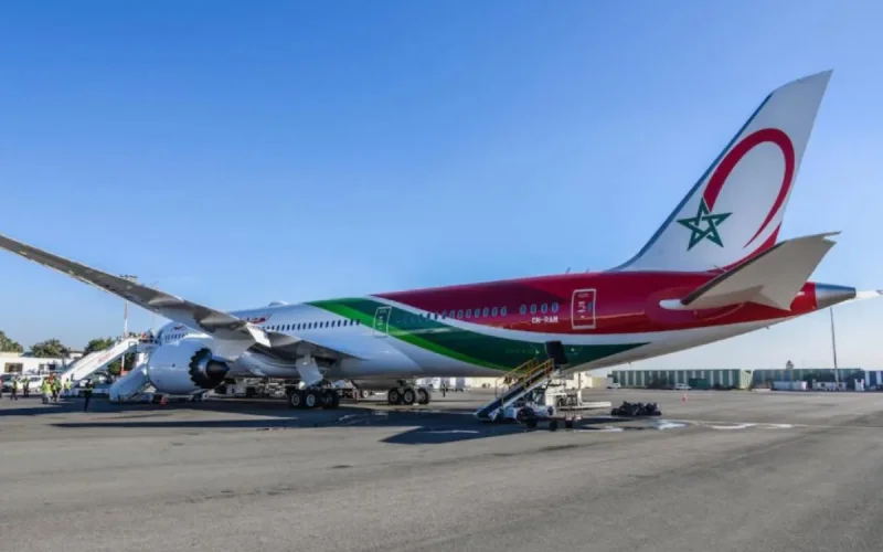 L'avion endommagé de Royal Air Maroc de retour au Maroc 