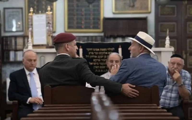 Aviv Kohavi rencontre la communauté juive marocaine