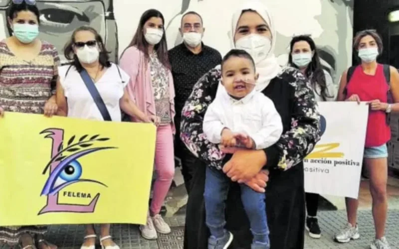 L'Espagne refuse le visa à Ayoub, atteint d'une maladie rare