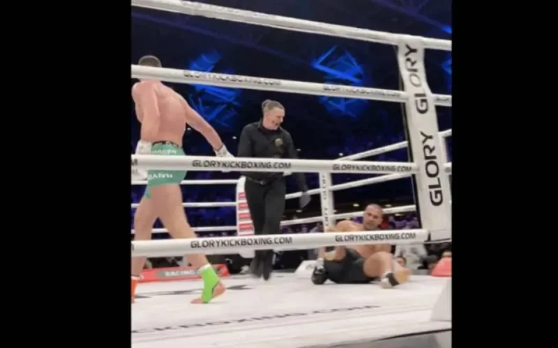 Mis KO par Arkadiusz Wrzosek, Badr Hari « sauvé » par les débordements (vidéo)