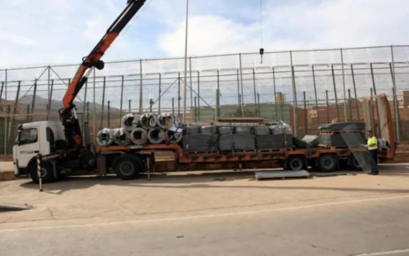 Un nouveau système de surveillance à la frontière de Melilla avec le Maroc