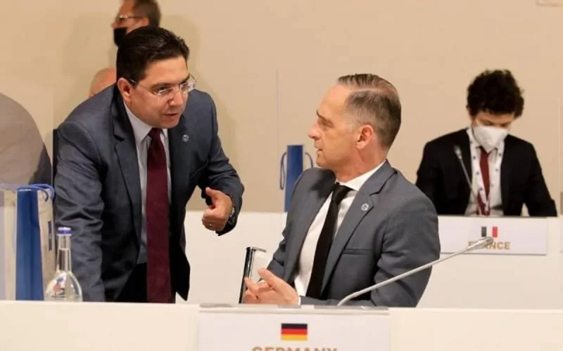 Bourita échange avec son homologue allemand 