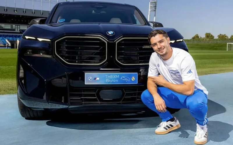 Brahim Díaz reçoit une BMW XM de 210 000 € offerte par le Real Madrid