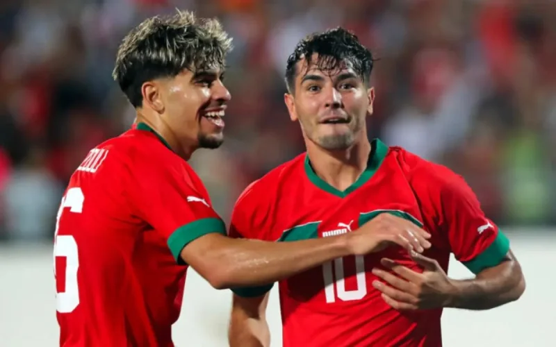 Brahim Diaz débloque son compteur de but avec le Maroc