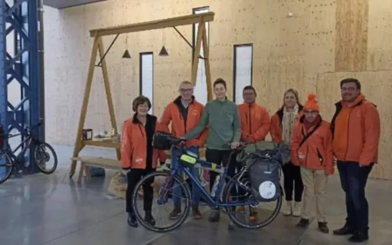 Une jeune sportive relie Brest à Essaouira à vélo afin d'aider une association