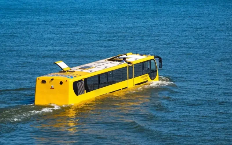 Rabat : des bus amphibies sur le Bouregreg